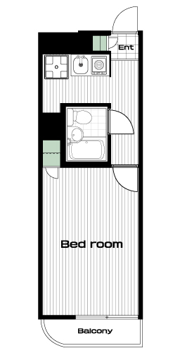 上板橋駅の賃貸 50,000円 間取り図