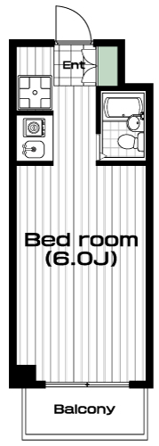 千歳船橋駅の賃貸 50,000円 間取り図