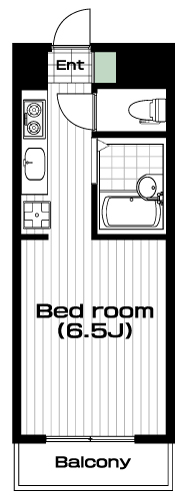 向ヶ丘遊園駅の賃貸 55,000円 間取り図