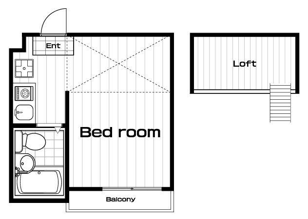 雑色駅の賃貸 63,000円 間取り図