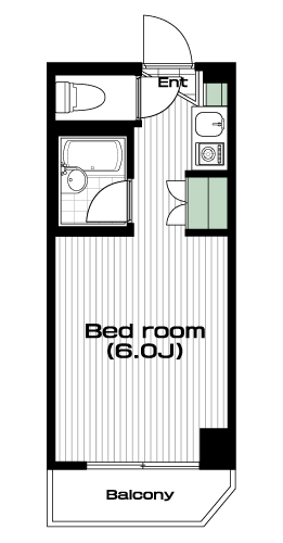 東武練馬駅の賃貸 65,000円 間取り図