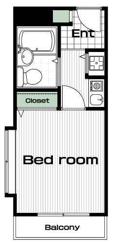 西荻窪駅の賃貸 65,000円 間取り図