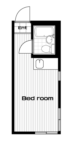 白山駅の賃貸 56,000円 間取り図