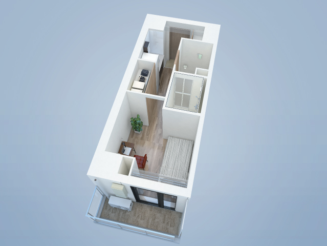 亀有駅の賃貸 63,500円 写真2