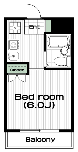 向ヶ丘遊園駅の賃貸 45,000円 間取り図