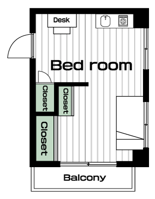 綱島駅の賃貸 49,000円 間取り図