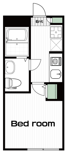 武蔵関駅の賃貸 65,000円 間取り図