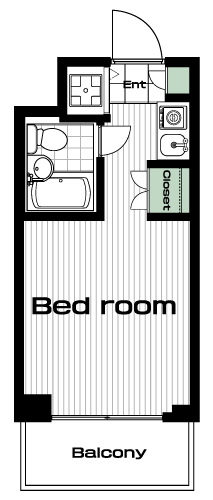 綱島駅の賃貸 57,000円 間取り図