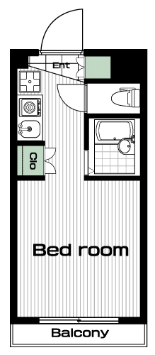 恩田駅の賃貸 49,000円 間取り図