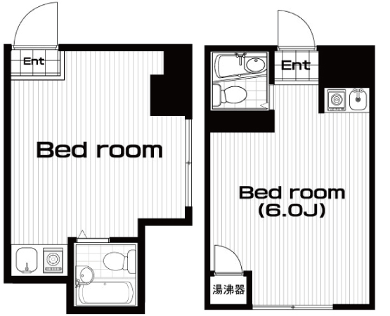 渋谷駅の賃貸 72,000円 間取り図