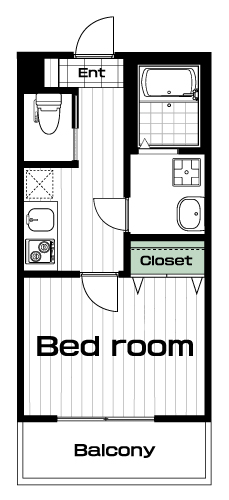 向ヶ丘遊園駅の賃貸 67,000円 間取り図