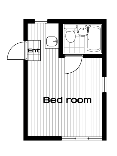 白山駅の賃貸 56,000円 間取り図