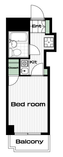 御嶽山駅の賃貸 65,000円 間取り図