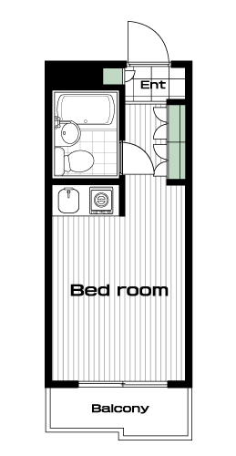 東長崎駅の賃貸 53,000円 間取り図