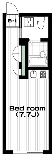武蔵境駅の賃貸 68,000円 間取り図