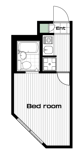成増駅の賃貸 54,000円 間取り図
