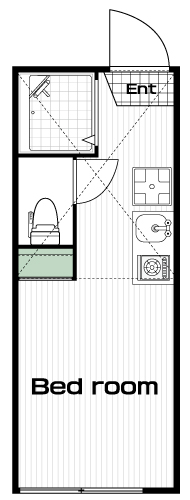 高円寺駅の賃貸 60,000円 間取り図