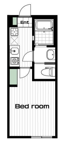 平間駅の賃貸 67,000円 間取り図