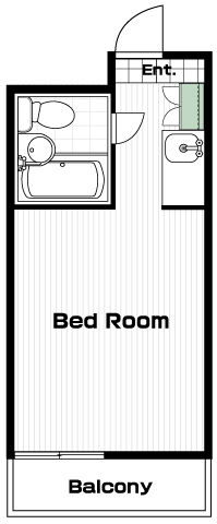 渋谷駅の賃貸 70,000円 間取り図