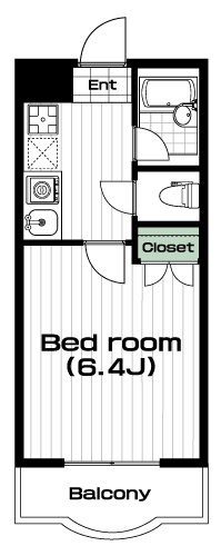 向ヶ丘遊園駅の賃貸 60,000円 間取り図