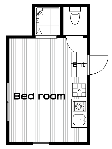 高円寺駅の賃貸 48,000円 間取り図