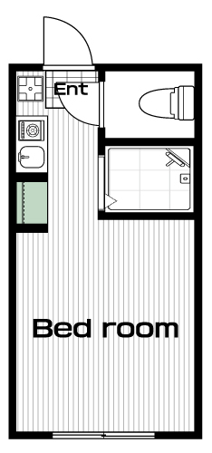 高円寺駅の賃貸 48,000円 間取り図