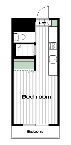新板橋駅の賃貸 59,000円 間取り図