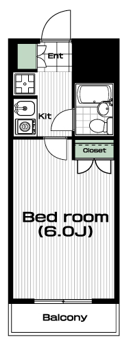 新百合ヶ丘駅の賃貸 50,000円 間取り図