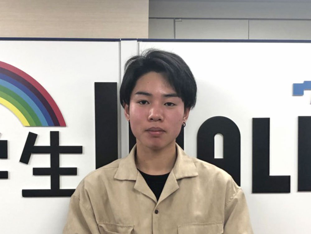 学生サポーター写真