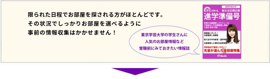 東京学芸大学 お部屋探し相談会