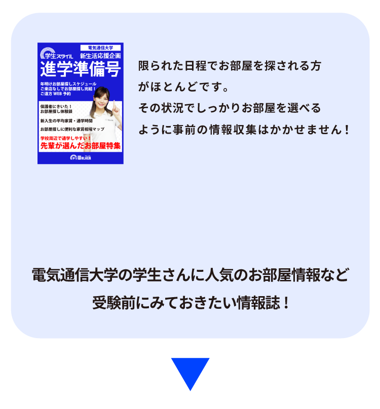 電気通信大学 お部屋探し相談会