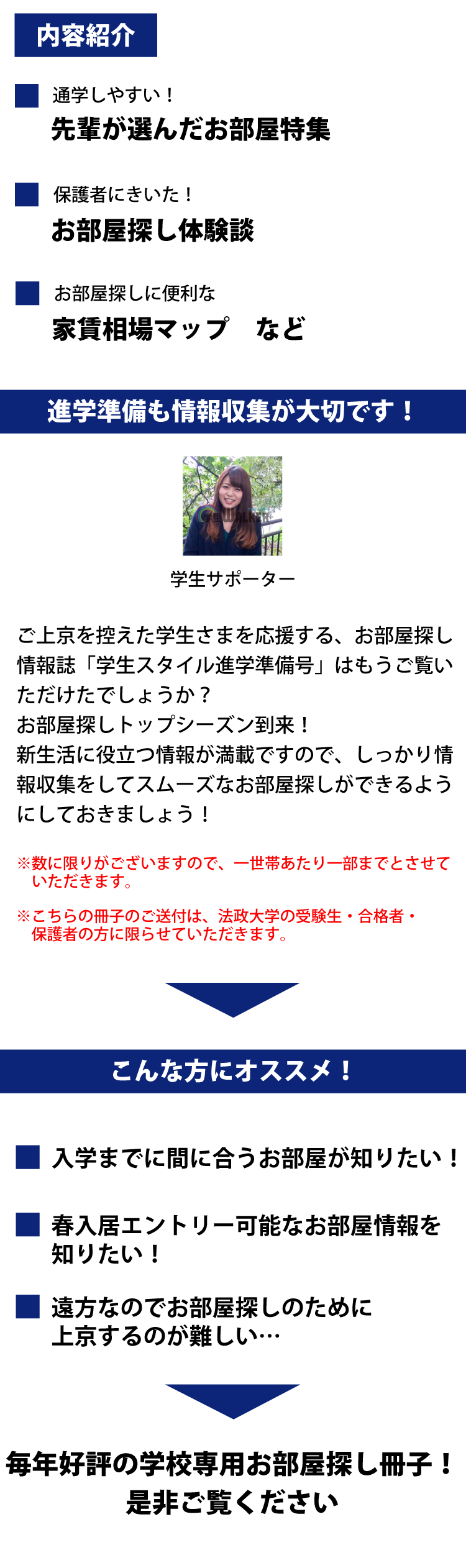 法政大学（多摩）　学生スタイル進学準備号