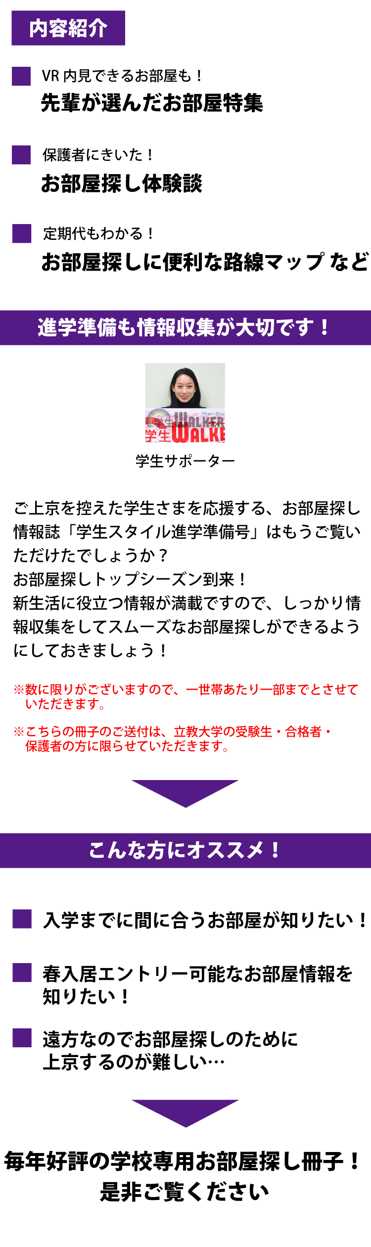 立教大学(池袋)　学生スタイル進学準備号