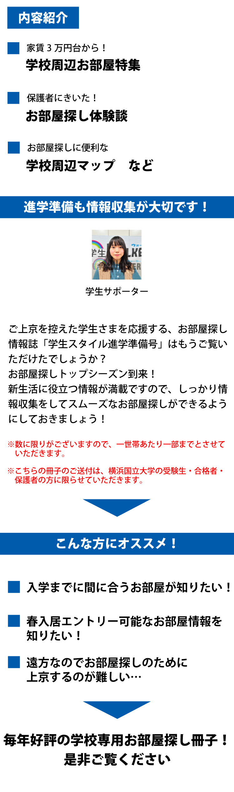 横浜国立大学　学生スタイル進学準備号