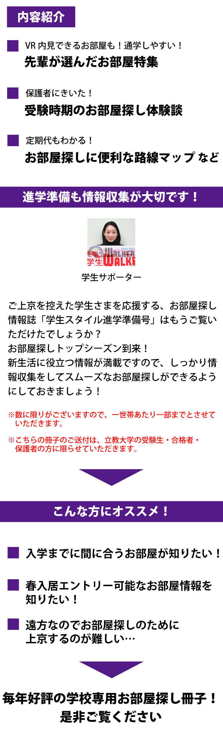 立教大学（新座）　学生スタイル進学準備号