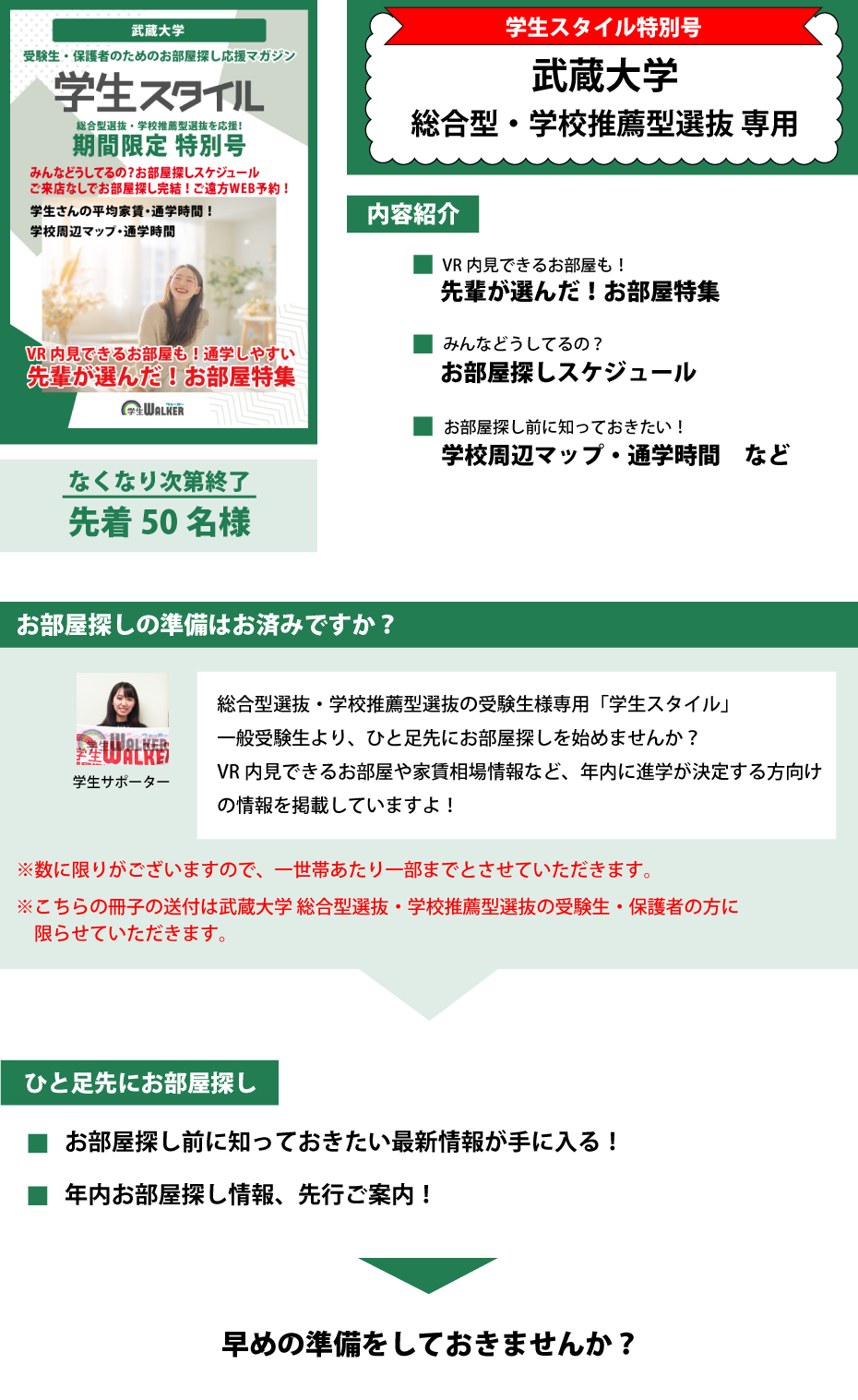 武蔵大学　総合型選抜・学校推薦型選抜　学生スタイル特別号