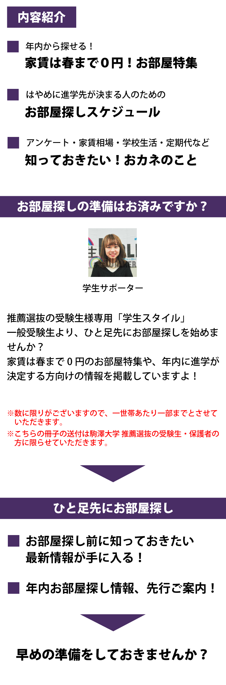 駒澤大学　推薦選抜 学生スタイル特別号