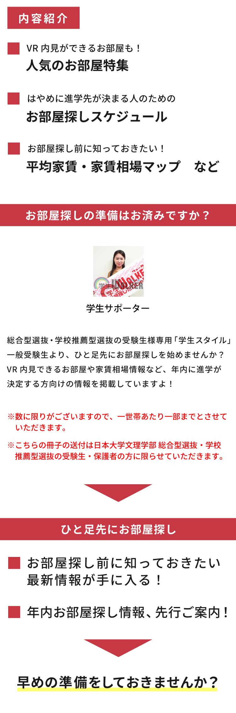 日本大学文理学部　総合型選抜・学校推薦型選抜 学生スタイル特別号